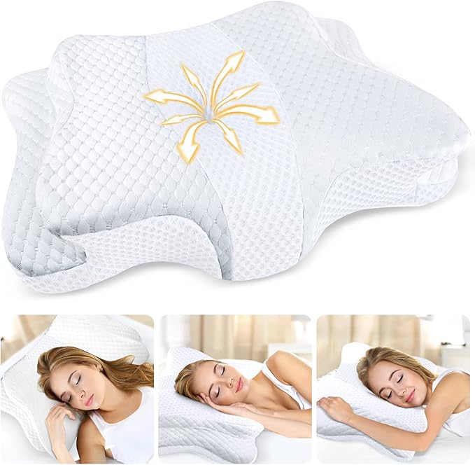 CHxxy Memory Foam Pillows, Cervical Pillow - Image 7