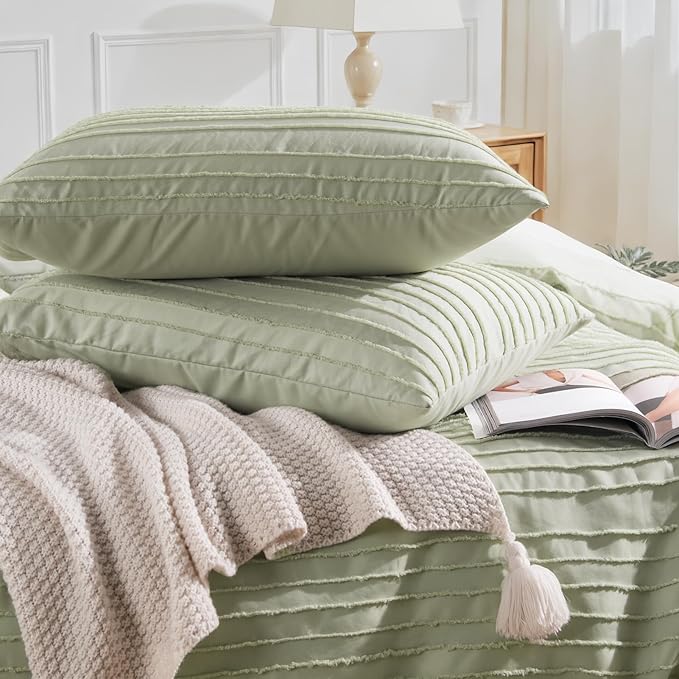 NEXHOME PRO Duvet Cover Full, 3 Pieces Boho Tufted Duvet Cover Set, Soft and - Image 6
