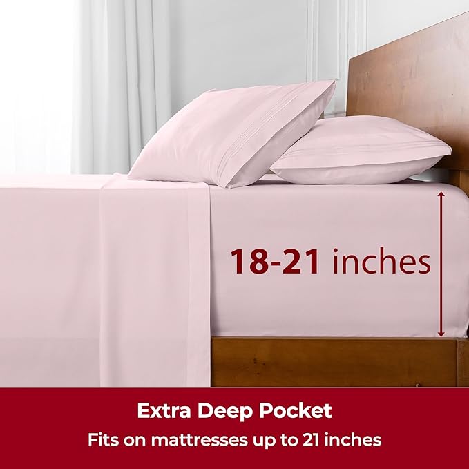 Mellanni Extra Deep Queen Sheets - Image 6