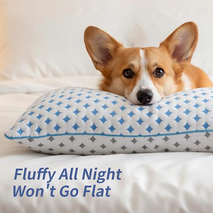 Memory Foam Pillow – Adjustable Loft Cooling Pillow Standard Size 1 Pack - Image 7