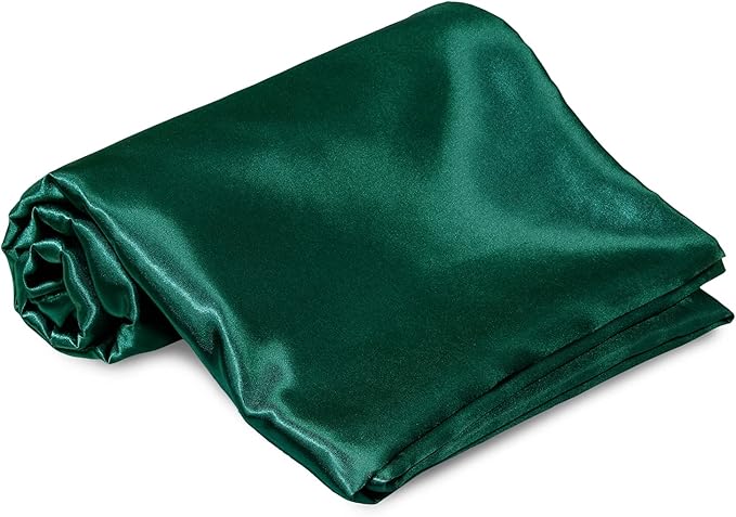 Homiest Blackish Green Satin Luxury Soft Top & Bed Sheet - Image 2