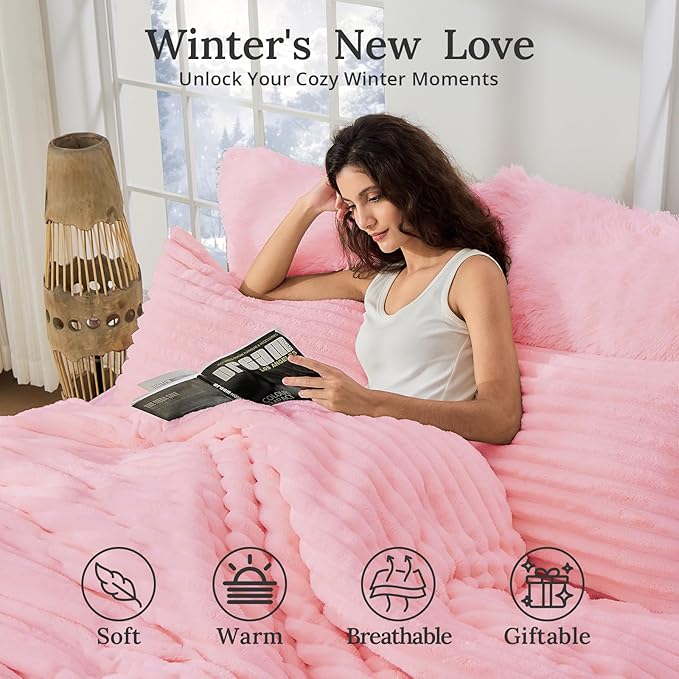 Sasttie California King Comforter Set 3 Pieces - Image 2