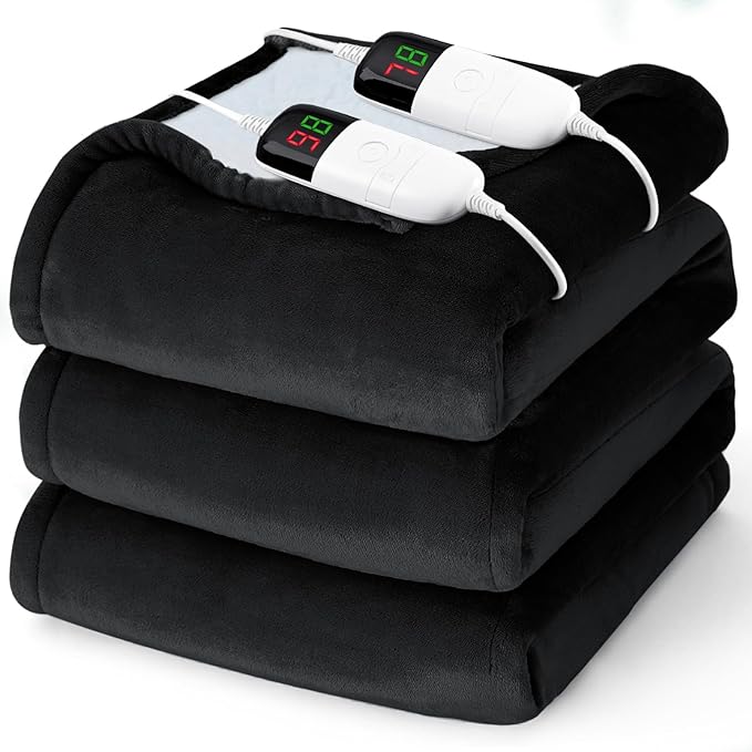 Heated Electric Blanket King Size by BOMOVA