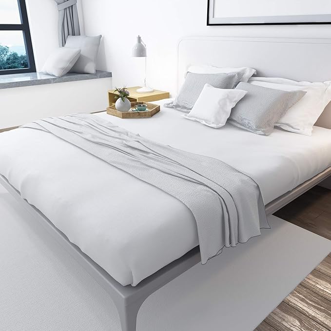 Lirex 2-Pack Twin Size Flat Sheet Set, Ultra-Soft Brushed 1800 Microfiber - Image 5