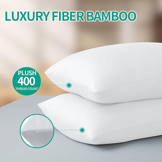 Toddler Size Pillow Protectors Viscose Derived from Bamboo - Image 3