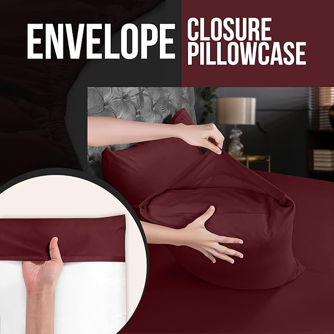Utopia Bedding King Pillow Cases - Image 4