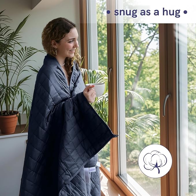YnM Cotton King Size Weighted Blanket - Image 3