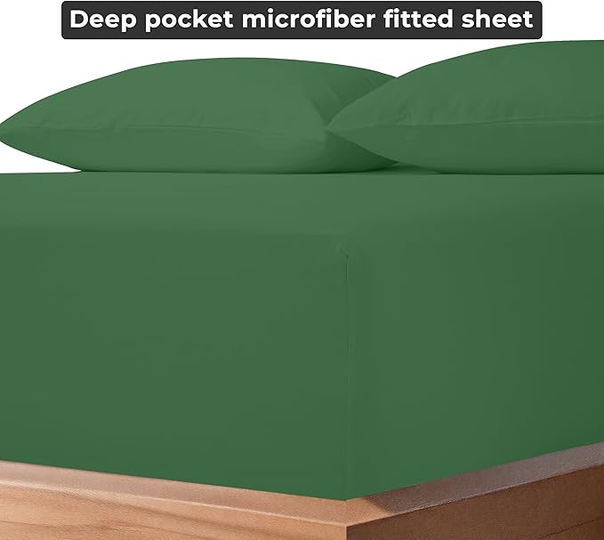 Royale Linens Fitted Sheet Full - Image 6