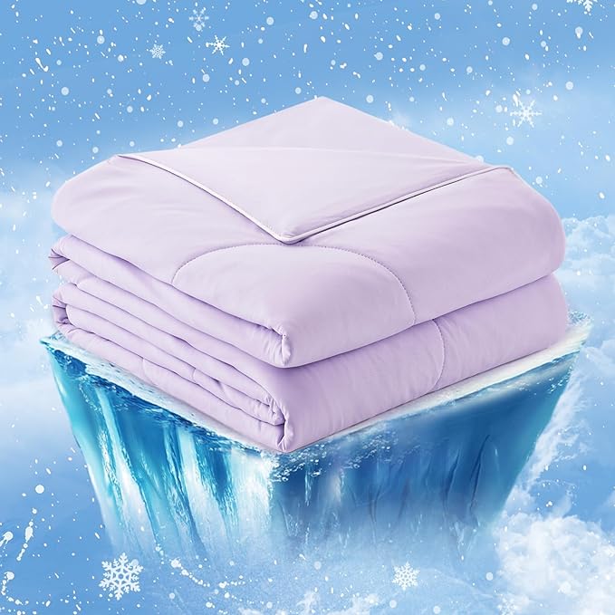 Cozy Bliss Cooling Comforter King XL Size, Cooling Blankets - Image 2