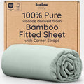 Bambaw 100% Viscose Derived from Bamboo Full Fitted Sheet Only, Soft & Cooling by Bambaw