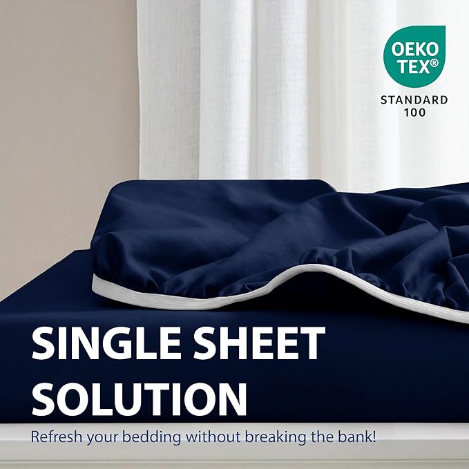 Cathay Home Queen Fitted Sheet - Image 2