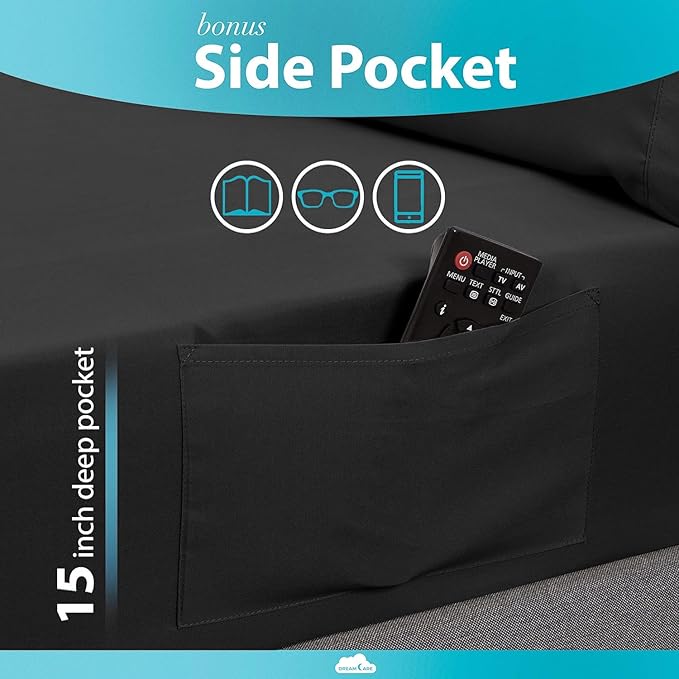 DREAMCARE Twin Fitted Sheet - Image 3