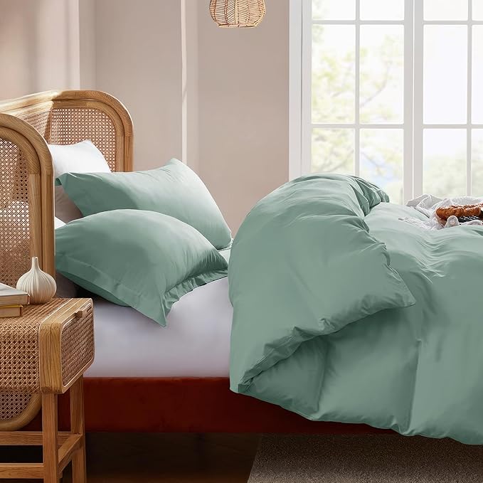 Nestl Sage Green Duvet Cover Full Size - Image 7