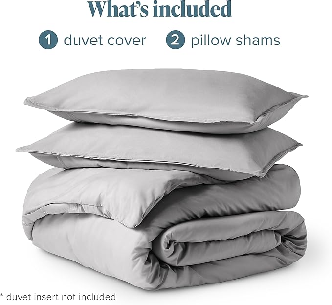 Bare Home Bedding Duvet Cover Oversized Queen Size - Image 9
