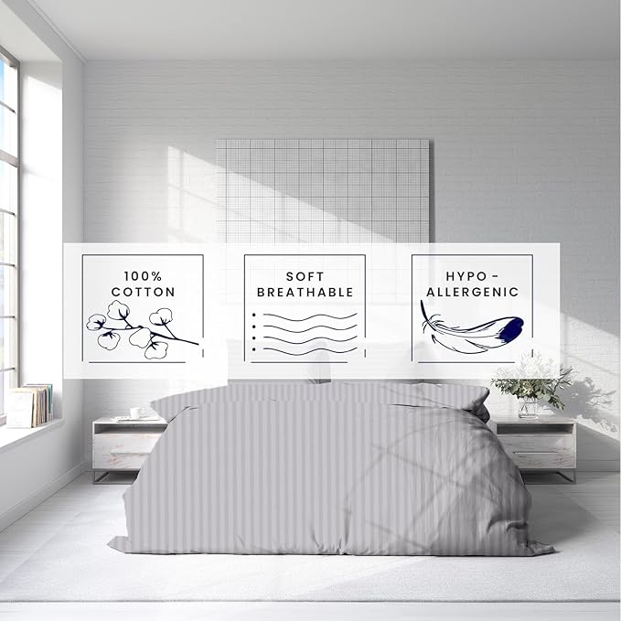 Kotton Culture Custom Duvet Cover-100% Egyptian Cotton 600 Thread Count Soft - Image 5