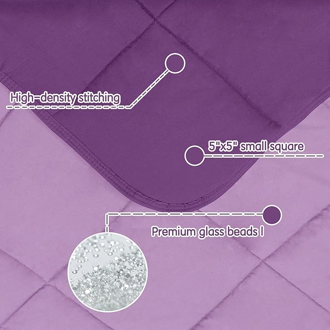 yescool Weighted Blanket Cooling Heavy Blanket - Image 3