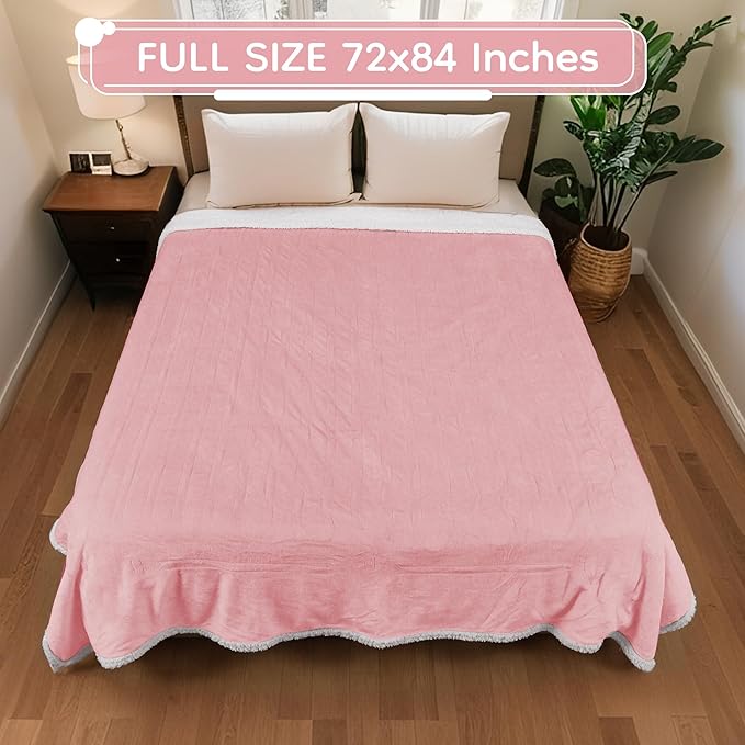 LaffyLo Electric Heated Blanket Full Size 72 x 84, Fast Heating Blanket - Image 7