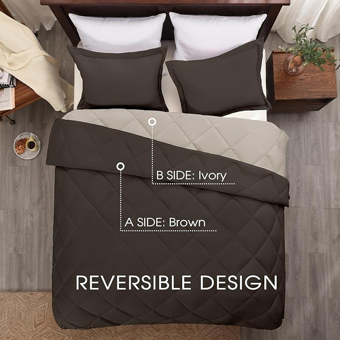Basic Beyond Twin Comforter and Pillow Sham - Image 3