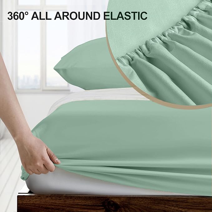 FreshCulture Twin XL Fitted Sheet Only - Image 3