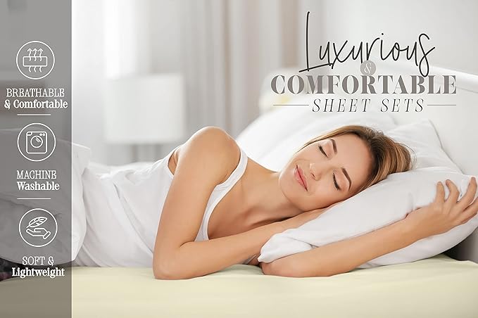 Elegant Comfort Softest and Coziest 6-Piece Sheet Set - Image 7