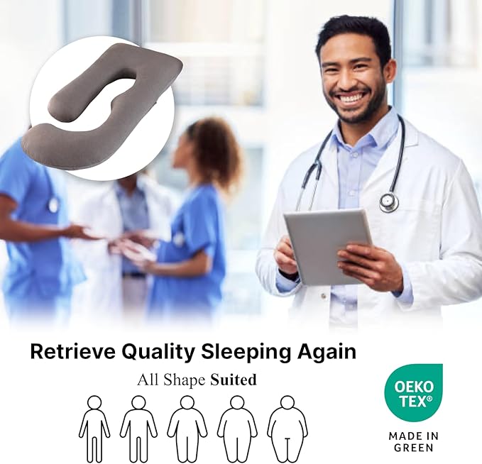ALLOPERA Pregnancy Pillow, Full Body Maternity Pillow 57 inch, - Image 6