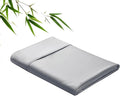 Bamboo Viscose Flat Sheets Only, 400 Thread Count Sateen Weave Full Size Flat by ZaizaiHome