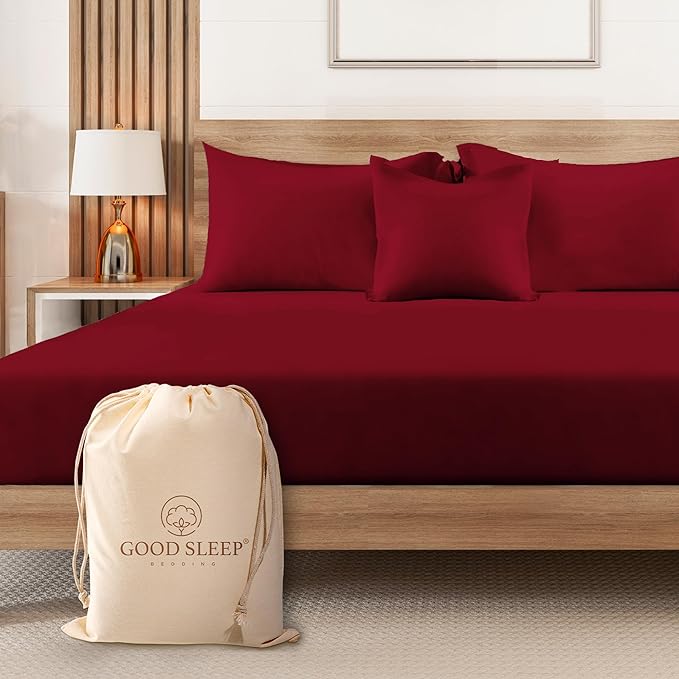 Good Sleep Bedding King Size Fitted Sheets Only by GoodSleepBedding