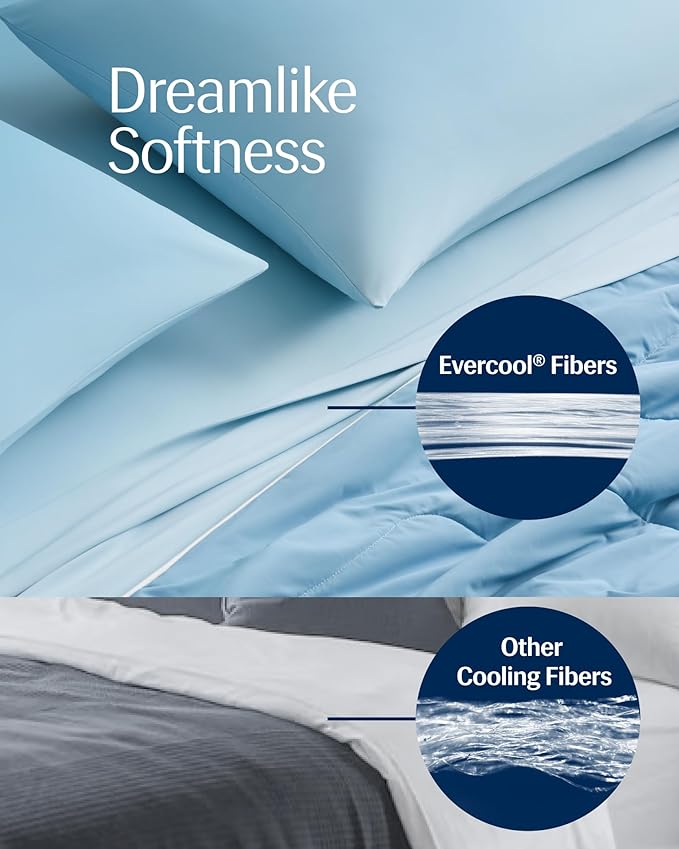 REST® Evercool® Cooling Comforter, Twin/Twin XL, Blanket - Image 4
