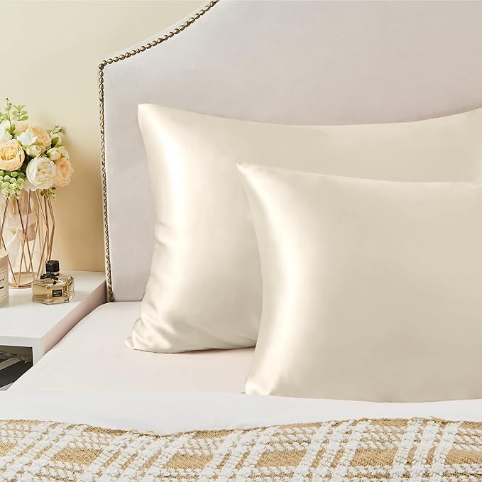 BEDELITE Satin Pillowcase for Hair and Skin, Super Soft and Cooling Similar to - Image 7
