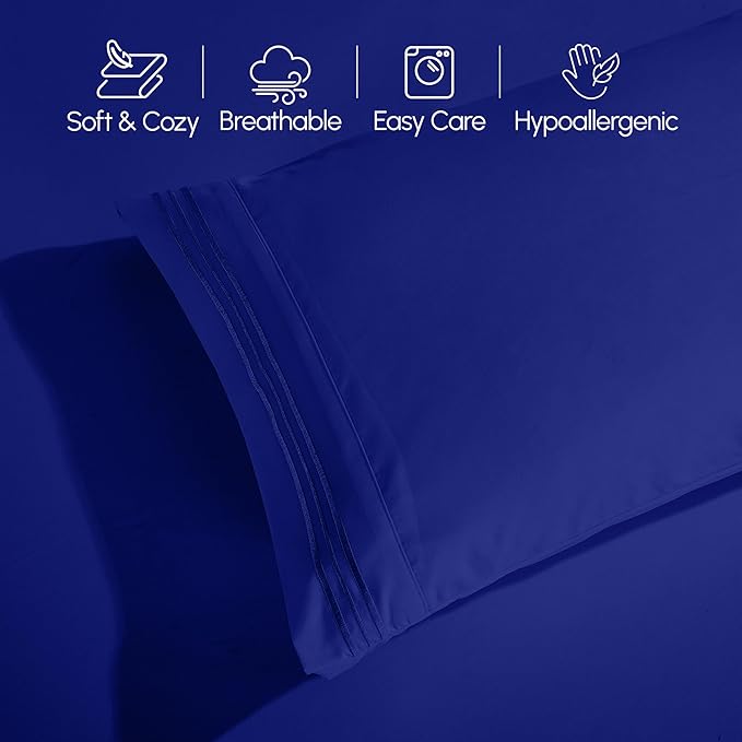 Elegant Comfort Luxurious 1500 Premium Hotel Quality Microfiber Three Line - Image 5