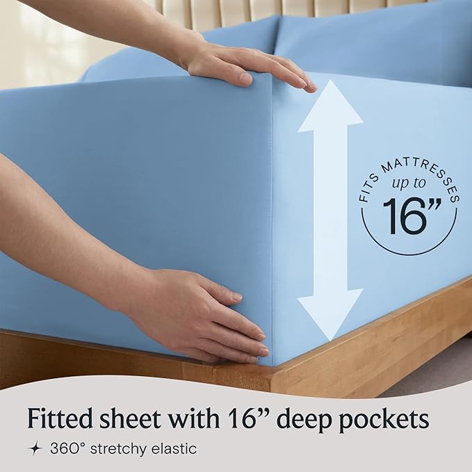 LuxClub Twin XL Sheets - Image 6