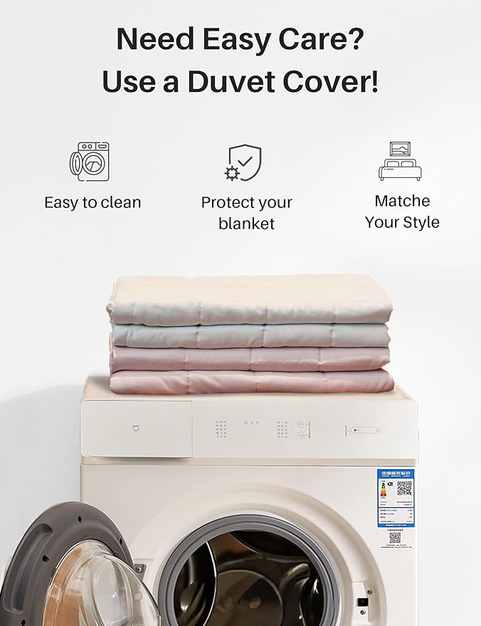 Weighted Idea Weighted Blanket for Adults Cooling Breathable Heavy Blanket - Image 7