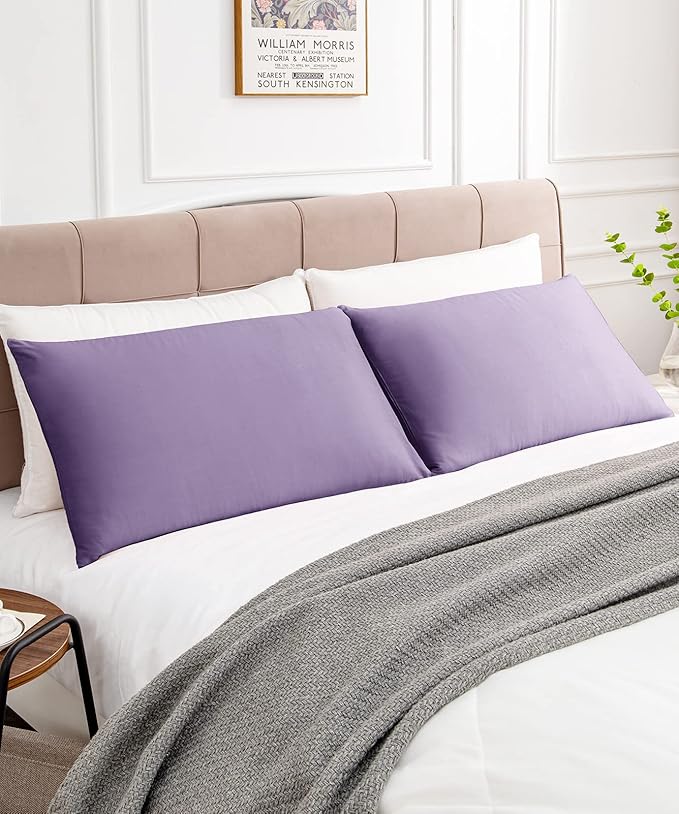 Warmstar Cotton Pillow Cases Queen Size Set of 2, 600 Thread Count Pillowcases - Image 2
