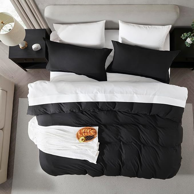 Nestl Black Duvet Cover Full Size - Image 5
