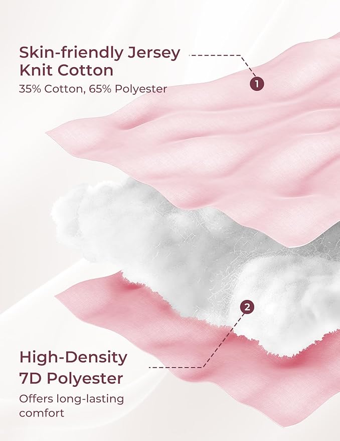 Momcozy Pregnancy Pillows for Sleeping, U Shaped Full Body Maternity Pillow for - Image 7
