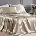 FreshCulture Satin Sheets Twin Size Bed Set by FreshCulture