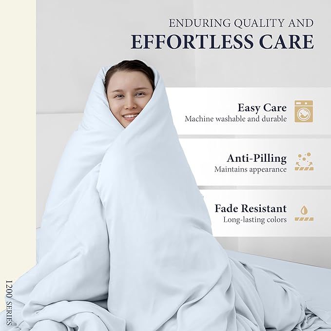 100% Egyptian Cotton King Size Sheets Set - Image 7