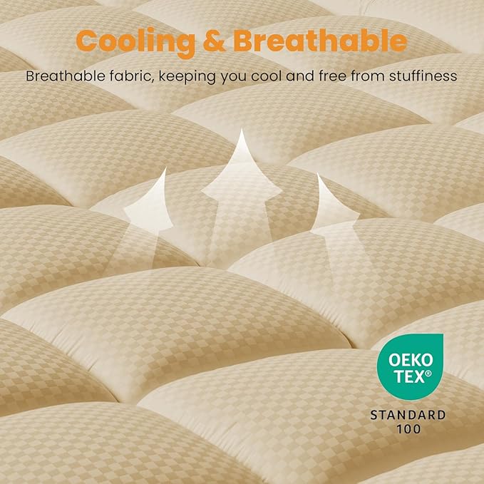 MATBEBY Full Size Mattress Pad - Image 2
