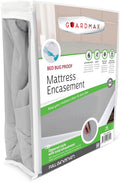 Guardmax Jersey Knitted Full Zippered Mattress Encasement by Guardmax