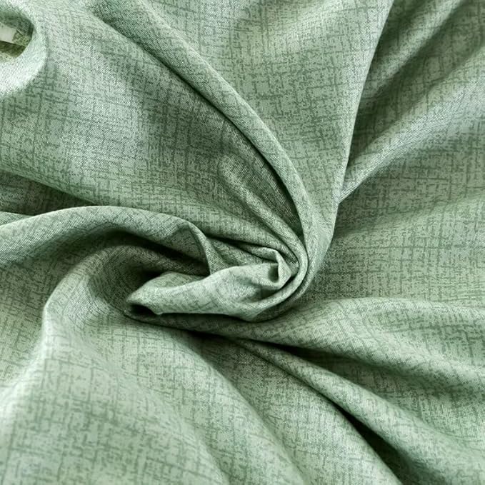 OAITE Duvet Cover Twin Size, Reversible Leaf Green Duvet Cover Set - Image 7