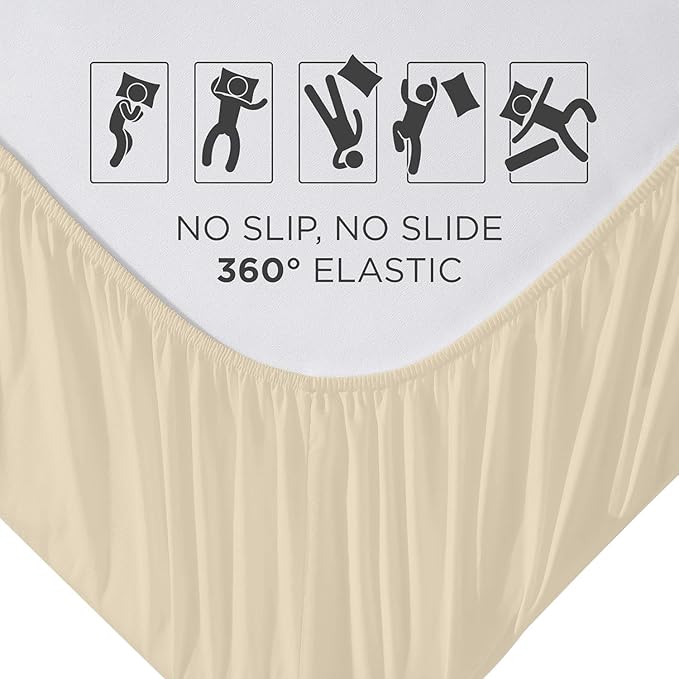 Royale Linens Fitted Sheet Twin - Image 5