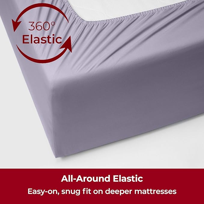 Mellanni Extra Deep King Sheets - Image 5