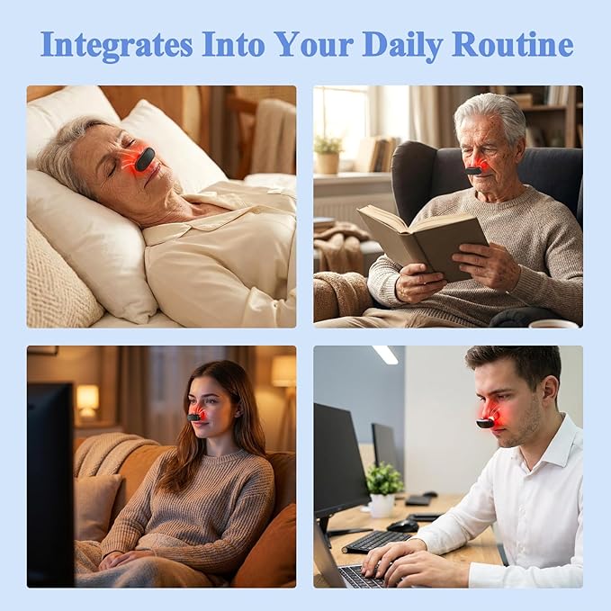 Red Light Nose Care Device, LED Nose Wellness Tool - Image 8