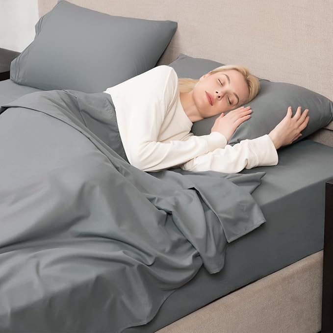 Mejoroom King Size Bed Sheet Set - Image 6
