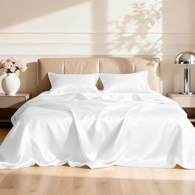 Love's cabin Satin King Sheet Sets by Lovescabin