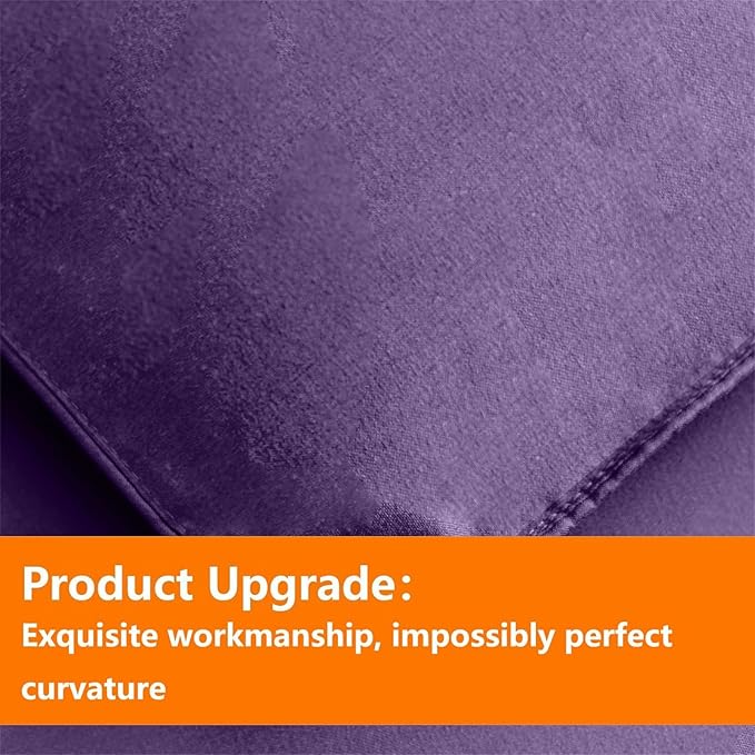 TAIMIT Purple Twin Size Comforter Set - Image 5