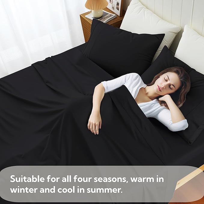 Cotton Flat Sheets Only, 600 TC 100% Cotton Flat Sheet Top Sheet Only, King - Image 7