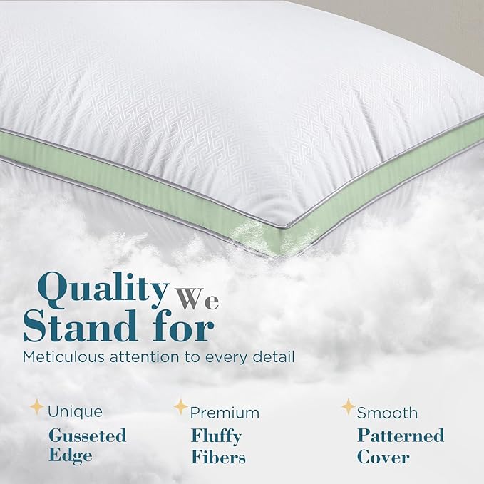 viewstar Bed Pillows King Sizes Set of 2, Hotel Quality Cooling Down - Image 5