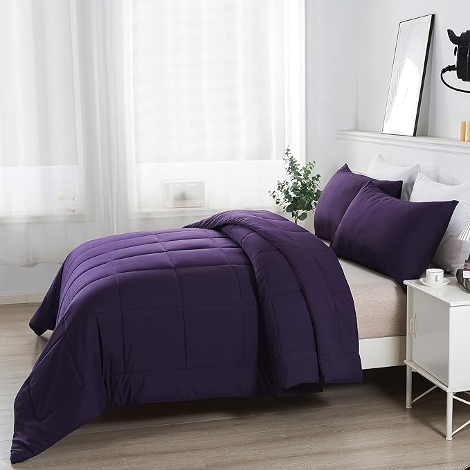 DOWNCOOL Queen Comforter Set -All Season Bedding Comforters Sets - Image 7