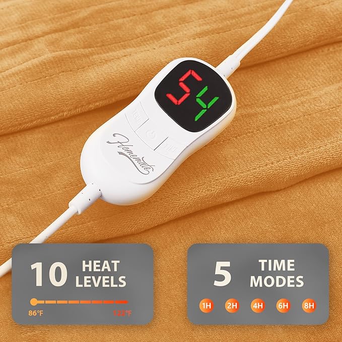 Homemate Heated Blanket Electric Throw - Image 4